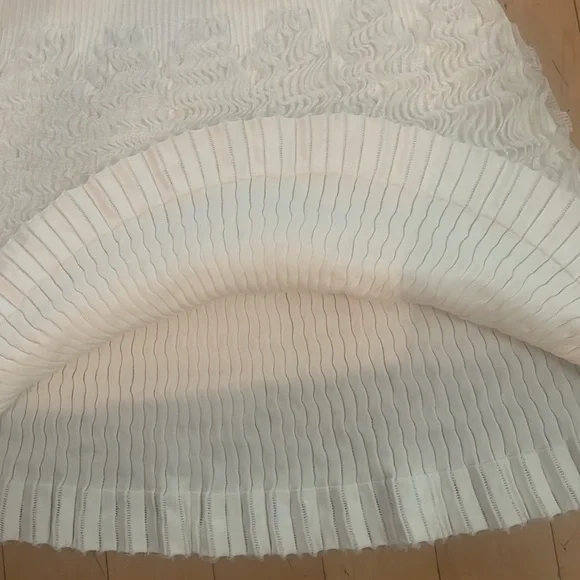 AZZEDINE ALAIA WHITE MINI DRESS/TUNIC 38 - Picture 3 of 7